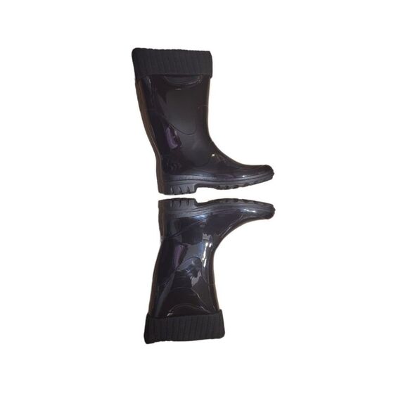 New Kamik Black Kelly Rain Boots Size 9 - Picture 5 of 8